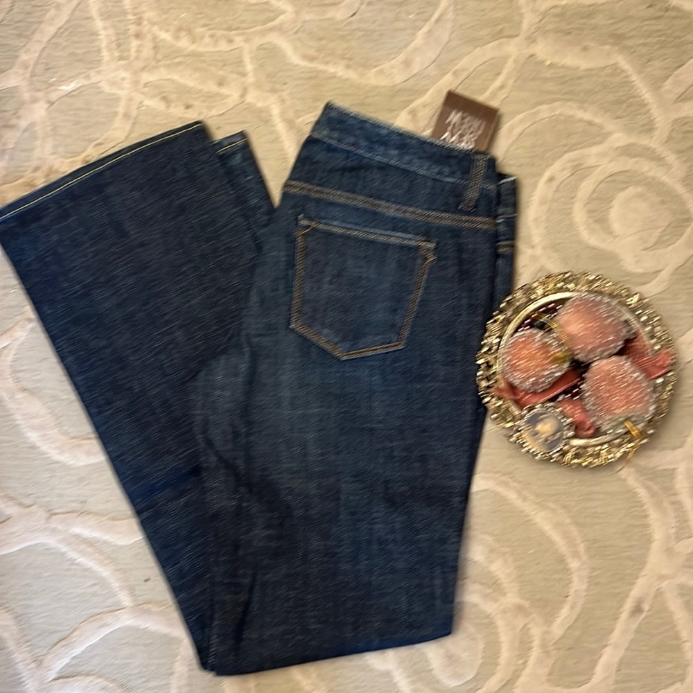 NWT🌷THE LIMITED🌷Sexy Drew low rise, slim hip thi dark wash stretch denim jean